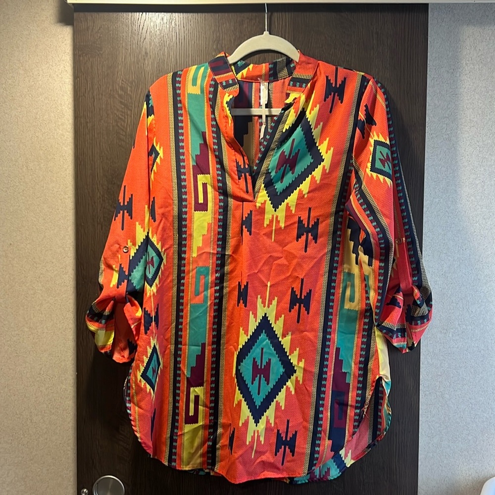 Auditions 3/4 sleeve top